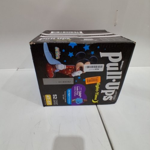 52PK KID'S HUGGIES NIGHT-TIME PULL UPS - 4T - 5T - MICKEY MOUSE image 2