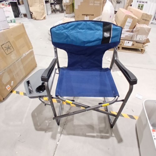 TIMBER RIDGE D FRAME DIRECTOR'S CHAIR - 300LB - BLUE (MODEL:1654601) image 2