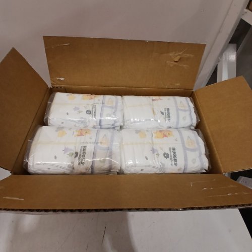 96 PK HUGGIES LITTLE SNUGGLERS BABY DIAPERS - SIZE 1 image 2