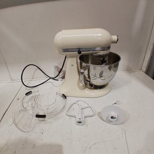 KITCHENAID ARTISAN® SERIES 5-QUART TILT-HEAD STAND MIXER - ALMOND CREAM - (MODEL: KSM150PSAC) image 3