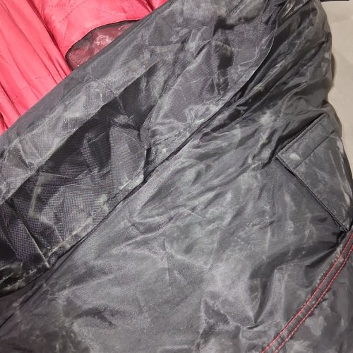 VEVOR PORTABLE POP UP ICE FISHING SHELTER FOR 6-8 PEOPLE - RED AND BLACK (MODEL: YL130X130X78INCH-6) image 4