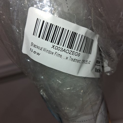 UV TREATMENT BLACKOUT WINDOW FILM - 48" X 35.4" image 4