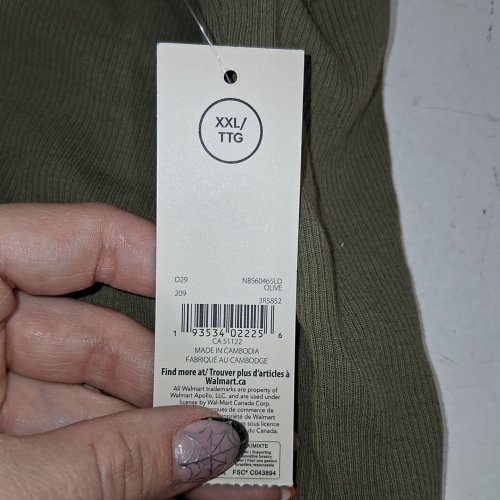 2PC NO BOUNDARIES OLIVE TANK TOP AND SHORTS SET - XXL - OLIVE image 3