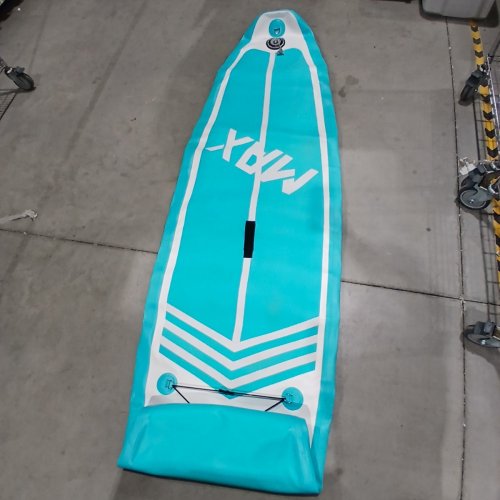 BODIOO INFLATABLE STAND UP PADDLE BOARDWIT HCARRYING BAF, FINS, LEASH & PADDLE - 10FT - BLUE / WHITE (MODEL: SUP-LJ305G) image 4