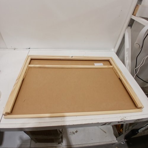 LAVIEVERT ADJUSTABLE WOODEN JIGSAW PUZZLE BOARD - 31"X21.25" - LIGHT WOODGRAIN (MODEL: WGPTB020) image 3