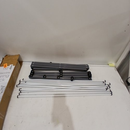 HONEY-CAN-DO COLLAPSIBLE DRYING RACK - 29" X 14.2" X 42.1" - GREY/WHITE (MODEL: DRY-01306) image 2