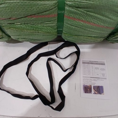 12PK HEAVY DUTY NON-WOVEN & RECYCLED COTTON MOVING PACKING BLANKETS - 80" X 72" - BLACK/BLUE/ORANGE (MODEL: YB085-35) image 3