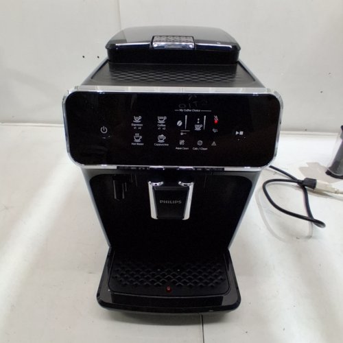 PHILIPS 2200 SERIES FULLY AUTOMATIC ESPRESSO/COFFEE MACHINE WITH BUILT-IN MILK FROTHER & GRINDER - BLACK (MODEL: EP2220/14) image 2