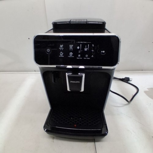 PHILIPS 2200 SERIES FULLY AUTOMATIC ESPRESSO/COFFEE MACHINE WITH BUILT-IN MILK FROTHER & GRINDER - BLACK (MODEL: EP2220/14) image 4