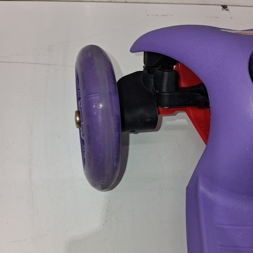 RUGGED RACERS DELUXE MINI SCOOTER - 90 LBS MAX CAPACITY - PURPLE (MODEL: BH19895) image 5