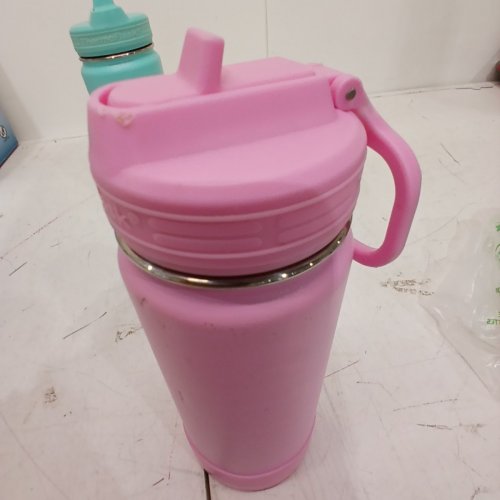 2PK THERMOFLASK STAINLESS STEEL BOTTLE - 16OZ - PINK/TEAL (MODEL:2880559) image 4
