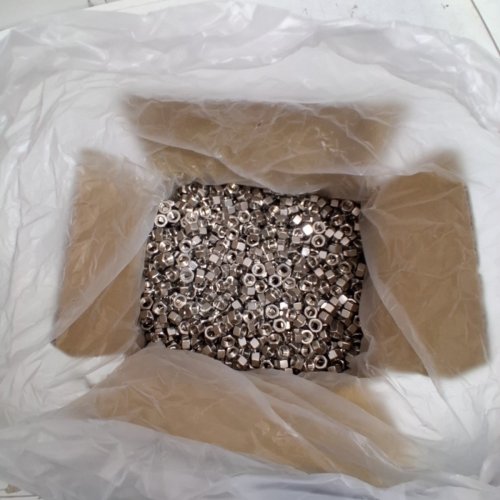 2000PC STAINLESS STEEL HEX NUTS - 3/8" - 16 UNC image 2