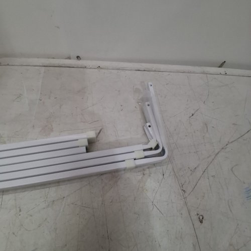 ROD DESYNE LOCKSEAM TRIPLE SINGLE CURTAIN ROD - 84" X 120" - WHITE (MODEL: AMN-KLS1584-T) image 4