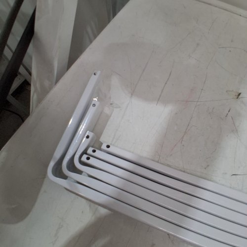 ROD DESYNE LOCKSEAM TRIPLE SINGLE CURTAIN ROD - 84" X 120" - WHITE (MODEL: AMN-KLS1584-T) image 5