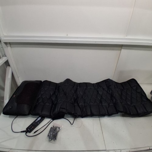 HIMOUTA FULL BODY MASSAGE MAT WITH ADJUSTABLE INTENSITY LEVELS - 63" X 20" - BLACK (MODEL: SL-601D) image 3