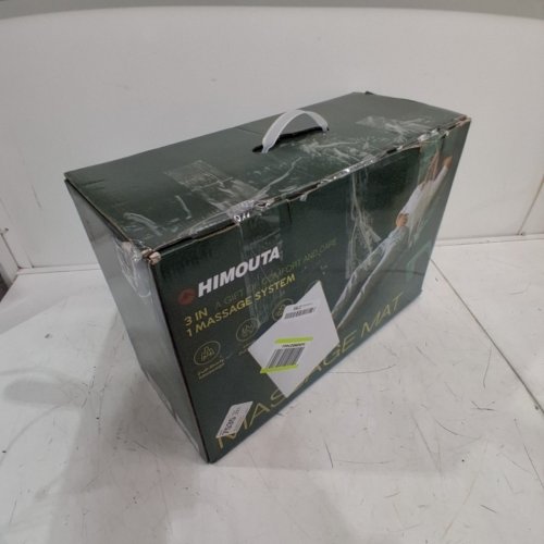 HIMOUTA FULL BODY MASSAGE MAT WITH ADJUSTABLE INTENSITY LEVELS - 63" X 20" - BLACK (MODEL: SL-601D) image 4
