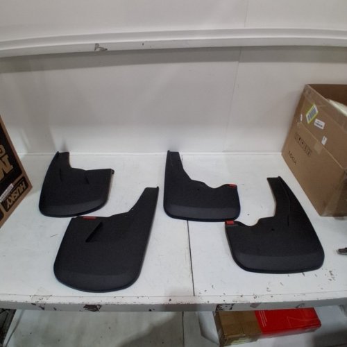 4PK HUSKY LINERS REAR MUD GUARDS - BLACK (MODEL:59606) image 2