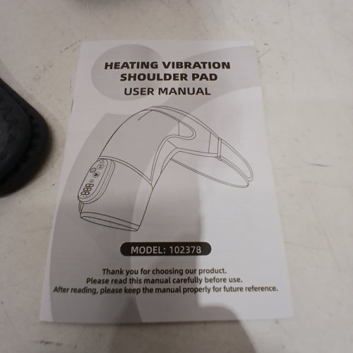 HEATING VIBRATION SHOULDER PAD - GREY (MODEL: 102378) image 3