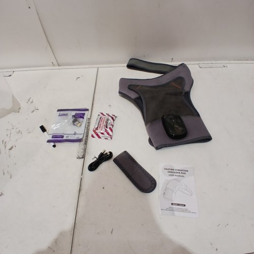 HEATING VIBRATION SHOULDER PAD - GREY (MODEL: 102378) image 4