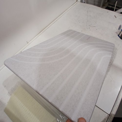 NATUREVA SUPER ABSORBENT QUICK DRY NON-SLIP STONE BATH MAT - 24" X 15.5" X 1" - TIDE SLATE - image 3