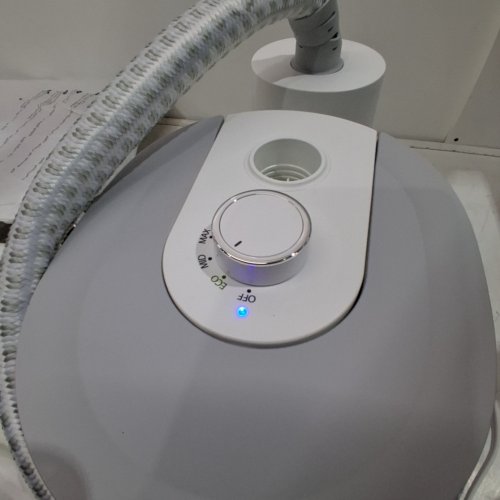 ROWENTA STEAMER FOR CLOTHES WITH IRONING BOARD HOME STEAM - 48OZ - WHITE image 2