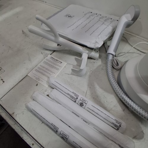 ROWENTA STEAMER FOR CLOTHES WITH IRONING BOARD HOME STEAM - 48OZ - WHITE image 5