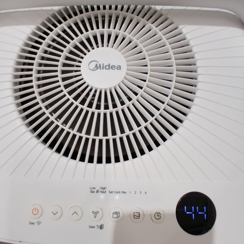 MIDEA CUBE 50 PINT SMART WIFI DEHUMIDIFIER - 4500 SQ. FT - WHITE (MODEL: MAD50S1QWT-A) image 3