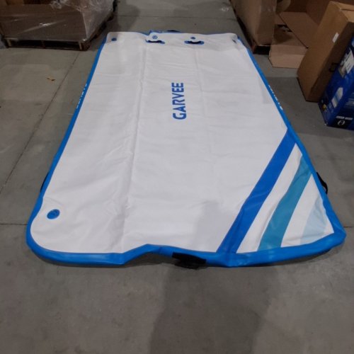 GARVEE INFLATABLE FLOATING PLATFORM DOCK - WHITE/BLUE image 2
