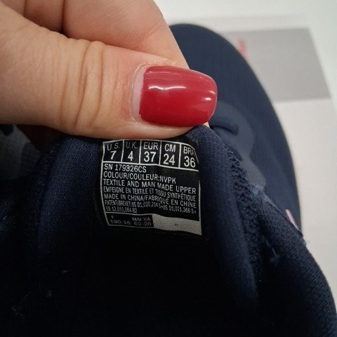 WOMEN'S SKECHERS HANDS FREE SWIFT FIT SLIP ON SNEAKERS - 8 - NAVY BLUE (STYLE: 179326CS / 2566408) image 4