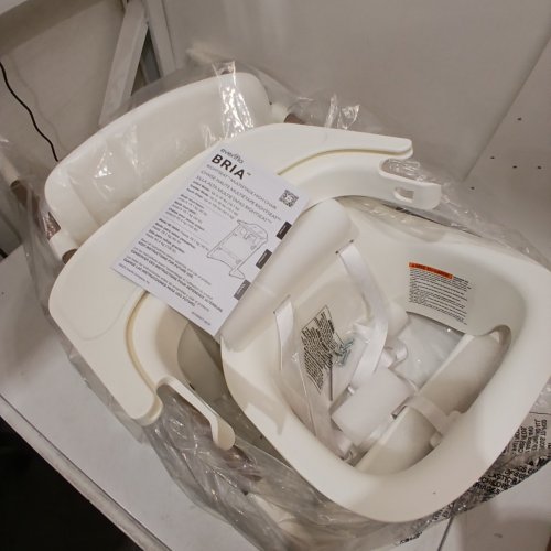 EVENFLO BRIA RIGHTSTEAT MULTISTAGE HIGH CHAIR - COASTAL COFFEE/WHITE (MODEL: HC100112516) image 3