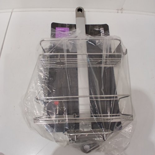 SIMPLEHUMAN ADJUSTABLE SHOWER CADDY - MEDIUM - GREY image 4