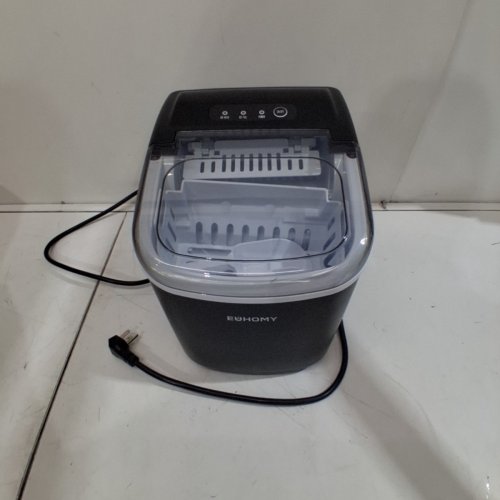 EUHOMY COUNTERTOP ICE MAKER - MAKES 26LBS/DAY - BLACK (MODEL: IM-06D) image 3