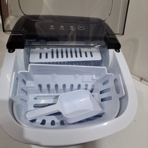 EUHOMY COUNTERTOP ICE MAKER - MAKES 26LBS/DAY - BLACK (MODEL: IM-06D) image 7
