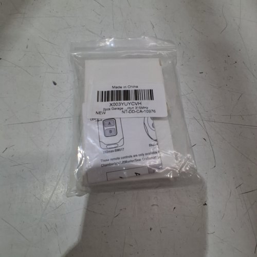 2PK RED BUTTON GARAGE DOOR OPENER REMOTE - GREY image 3