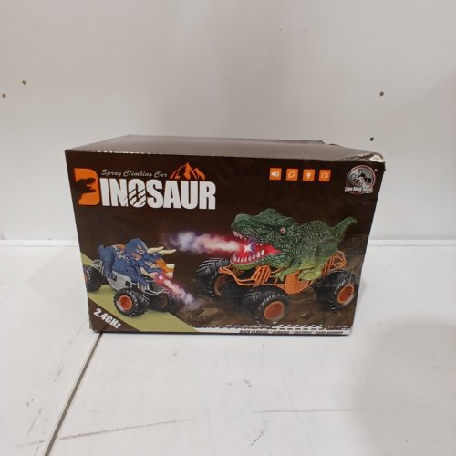 ZDCZ TYRANNOSAURUS DINOSAUR REMOTE CONTROL CAR - GREY/BLUE image 3