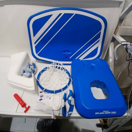 GOSPORTS SPLASH HOOP PRO INGROUND POOL BASKETBALL GAME - BLUE (BB-SPLASHHOOP-PRO-BLUE) image 2