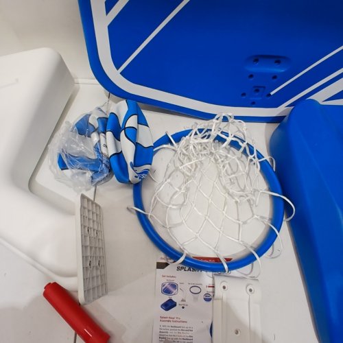 GOSPORTS SPLASH HOOP PRO INGROUND POOL BASKETBALL GAME - BLUE (BB-SPLASHHOOP-PRO-BLUE) image 3