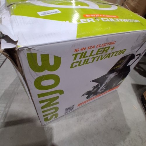SUN JOE CORDED ELECTRIC GARDEN TILLER & CULTIVATOR - 16" - 12AMP - BLACK/WHITE (MODEL:TJ603E) image 5