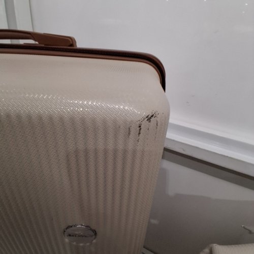 3PC AKLSVION HARDSIDE SPINNER LUGGAGE SET - 28"/24"/20" - BEIGE (MODEL: AK-08) image 4