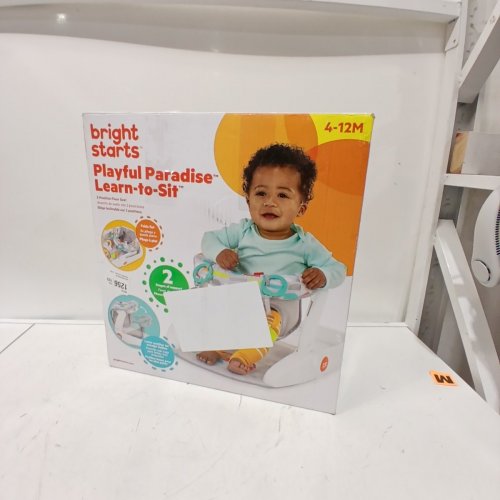 INFANT'S BRIGHT STARTS LEARN-TO-SIT FLOOR SEAT - PLAYFUL PARADISE - (MODEL: 12956) image 5