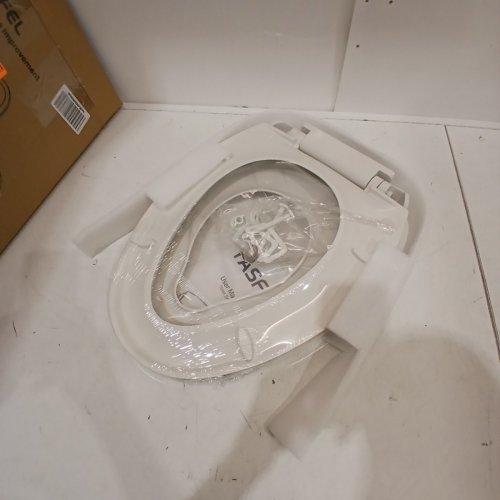YASFEL TINYHINEY ELONGATED CHILD & ADULT 2-IN-1 TOILET SEAT - 18.5" - WHITE (MODEL: SB0860EZUS) image 2