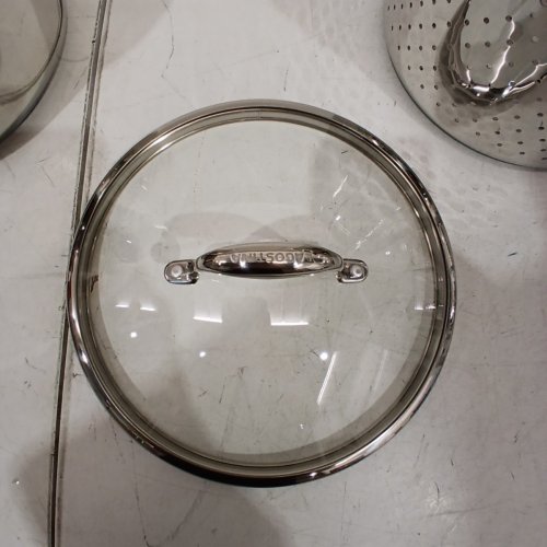 LAGOSTINA FAST HEATING COOKWARE AMBIENTE STOCK POT WITH STRAINER - 7.5 L - STAINLESS STEEL image 5
