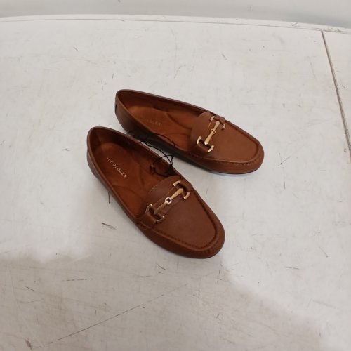 WOMEN'S AEROSOLES SLIP ON LOAFER SHOES- SIZE 7 - TAN (STYLE: 1968557) image 3