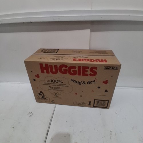 256PK HUGGIES SNUG AND DRY DIAPERS WITH TRIPLE LAYER PROTECTION - SIZE 1 - MICKEY MOUSE (STYLE: 5640902) image 2