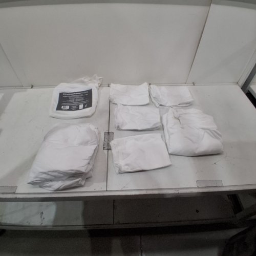 6PC GLUCKSTEIN STUDIO BERKELEY SHEET SET - DOUBLE - WHITE (MODEL: 2200100) image 3