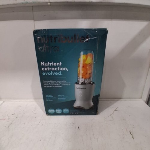 NUTRIBULLET ULTRA TOUCH CONTROL PERSONAL BLENDER - 900ML 1200W - PEARL WHITE (MODEL: NB-500) image 4