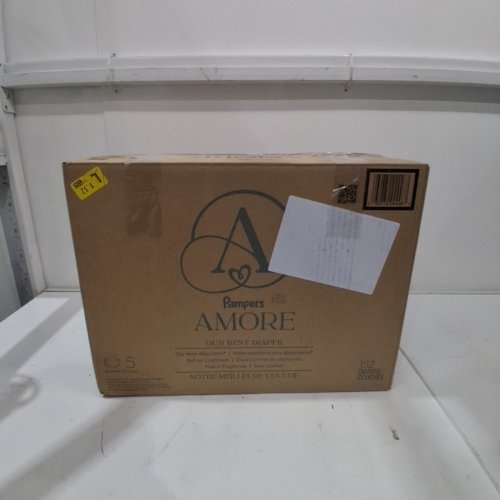 132PK PAMPERS AMORE MOST ABSORBENT AND BEST DIAPER - SIZE 5 - WHITE image 3