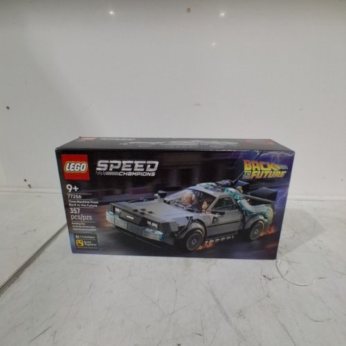 357PC LEGO SPEED CHAMPIONS TIME MACHINE FROM BACK TO THE FUTURE BUILDING SET - MULTI-COLOUR (ITEM: 77256 / 6588751) image 3