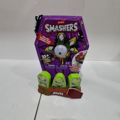 36PC ZURU SMASHERS SURPRISE HORROR HOUSE TOY PLAYSET - MULTICOLOURED image 2
