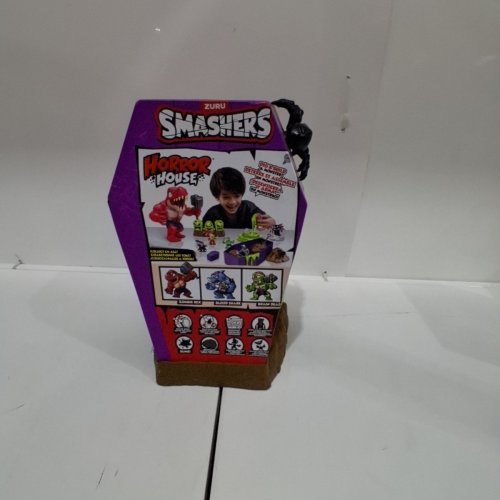 36PC ZURU SMASHERS SURPRISE HORROR HOUSE TOY PLAYSET - MULTICOLOURED image 3